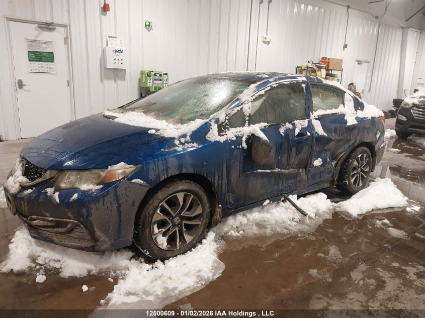 2014 Honda Civic Lx VIN: 2HGFB2F58EH036932 Lot: 12500609