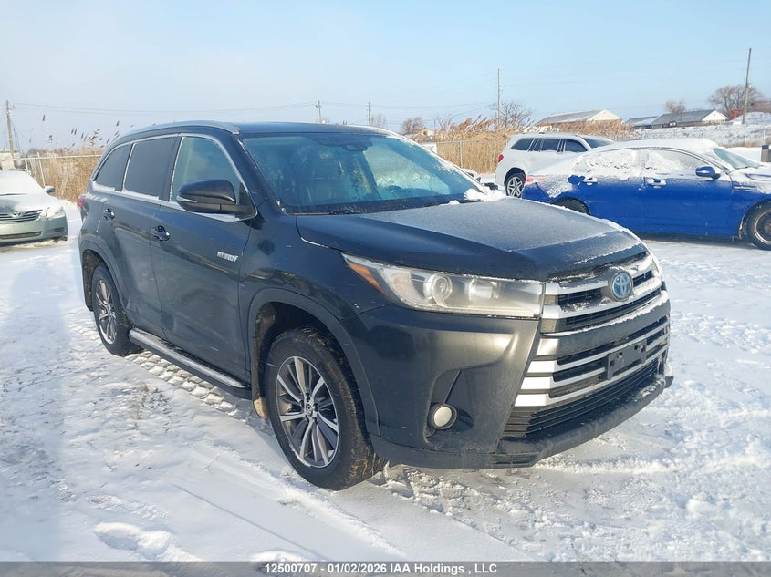 5TDJGRFH4JS043126 2018 Toyota Highlander Hybrid Xle auction photo 1