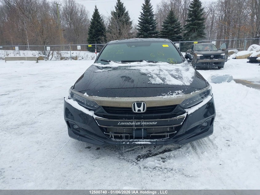 2022 Honda Accord VIN: 1HGCV1F36NA802321 Lot: 12500740