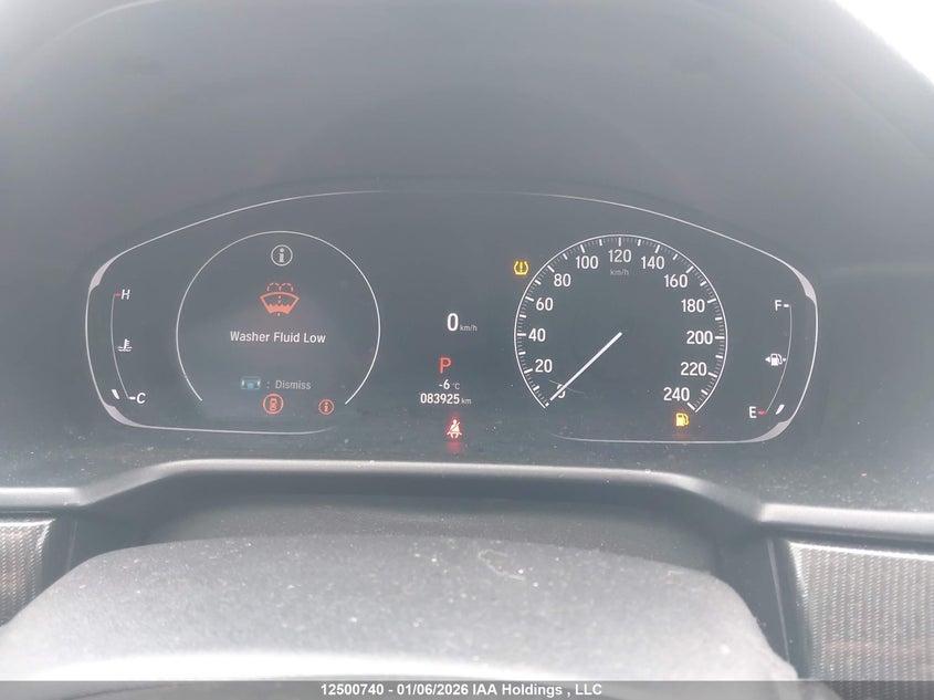 2022 Honda Accord VIN: 1HGCV1F36NA802321 Lot: 12500740