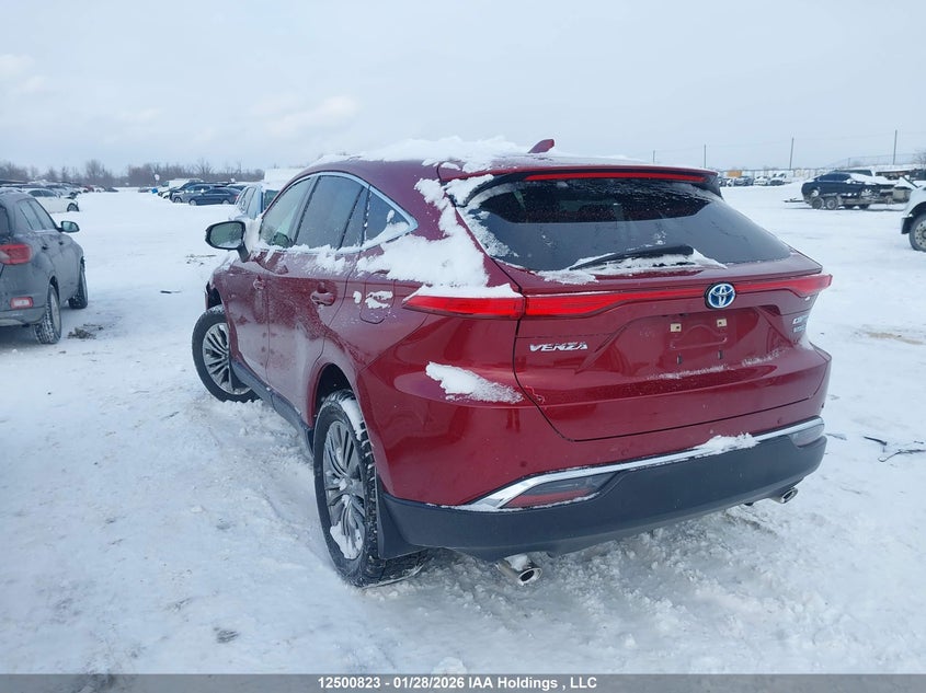 Vin: jteaaaah1mj070811, lot: 2888553, toyota venza limited 20213