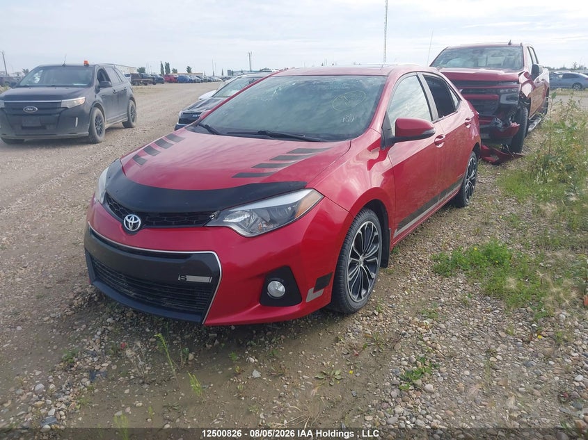 2014 TOYOTA COROLLA SEDAN 1.8L I-4 DOHC, VVT, 132HP