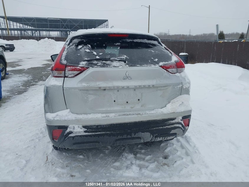 2025 Mitsubishi Eclipse Cross Es VIN: JA4ATUAA8SZ611431 Lot: 12501341