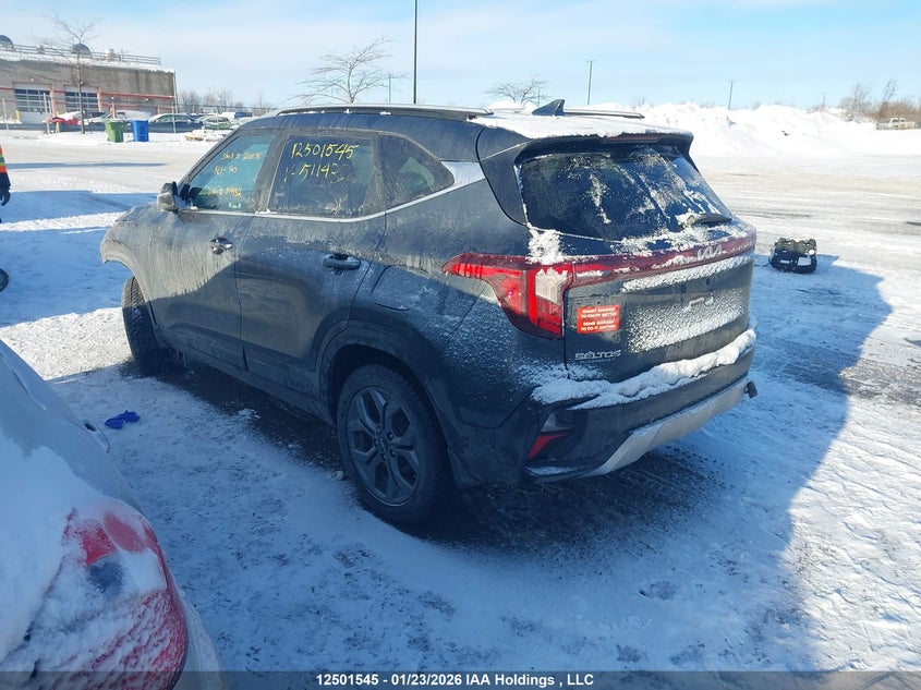 Vin: kndeucaa8r7511432, lot: 2889334, kia seltos 20243