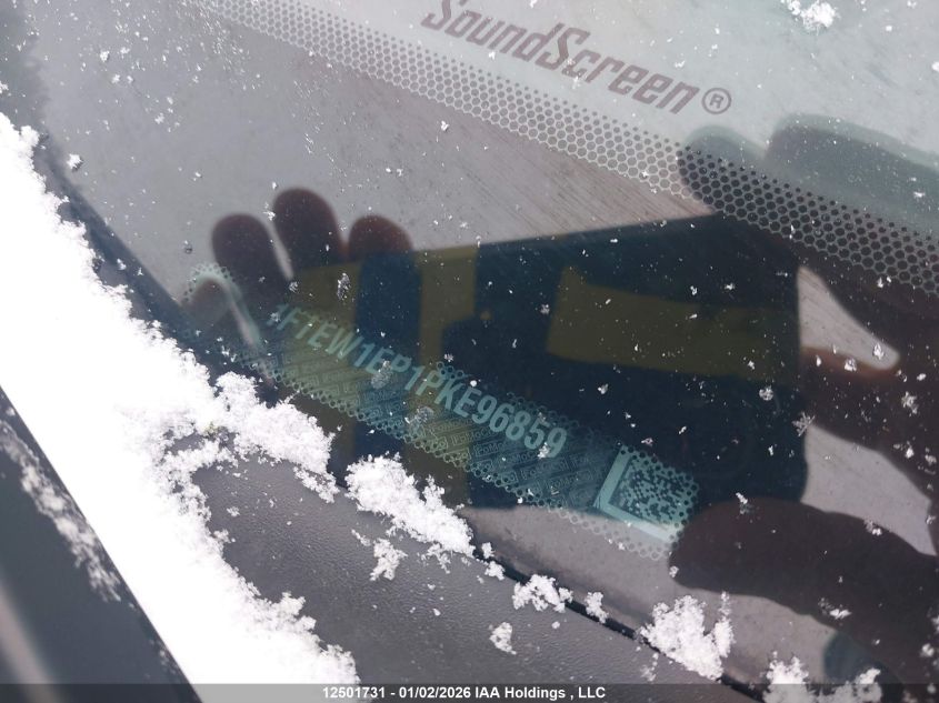 2023 Ford F150 Supercrew VIN: 1FTEW1EP1PKE96859 Lot: 12501731