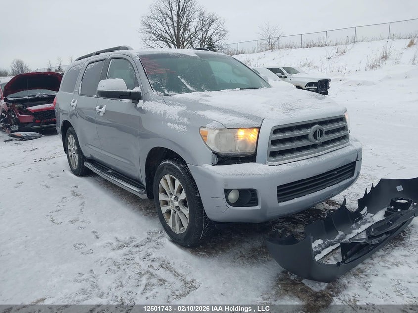 5TDJY5G15AS034376 2010 Toyota Sequoia Limited 5.7L V8 auction photo 1