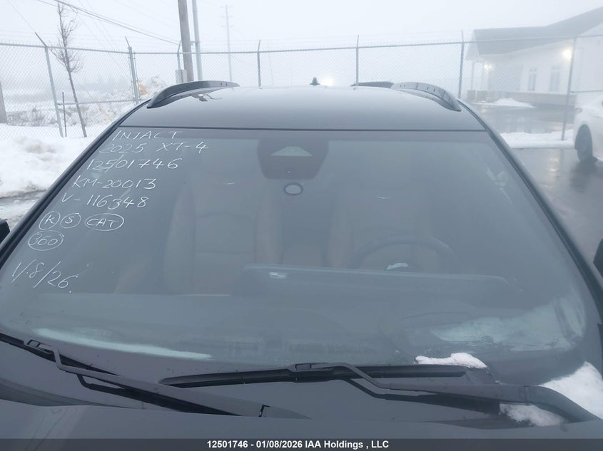 2025 Cadillac Xt4 Sport VIN: 1GYFZFR40SF116348 Lot: 12501746