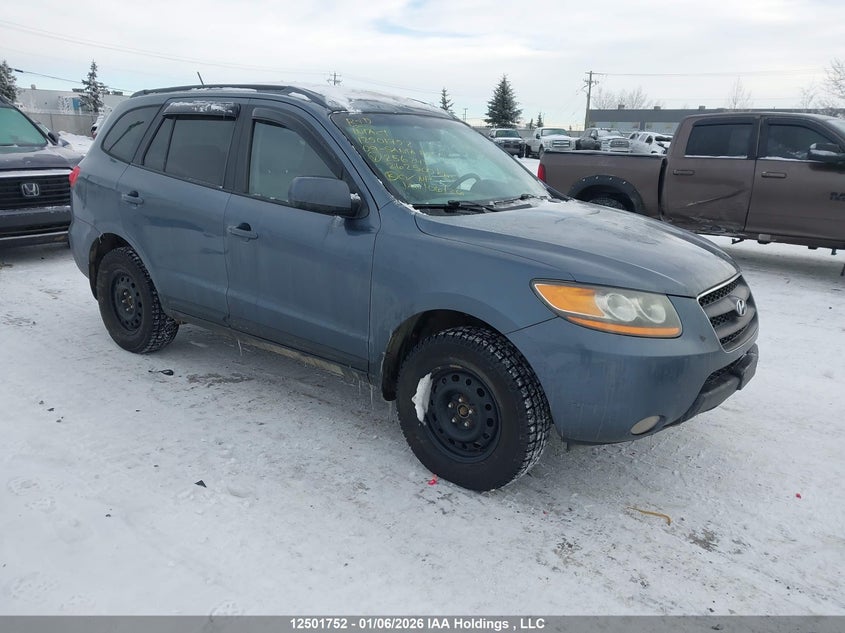 5NMSG13E99H256247 2009 Hyundai Santa Fe Gl auction photo 1
