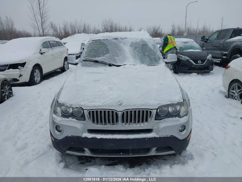 2010 BMW X3 xDrive30I VIN: WBXPC9C45AWK16355 Lot: 12501816