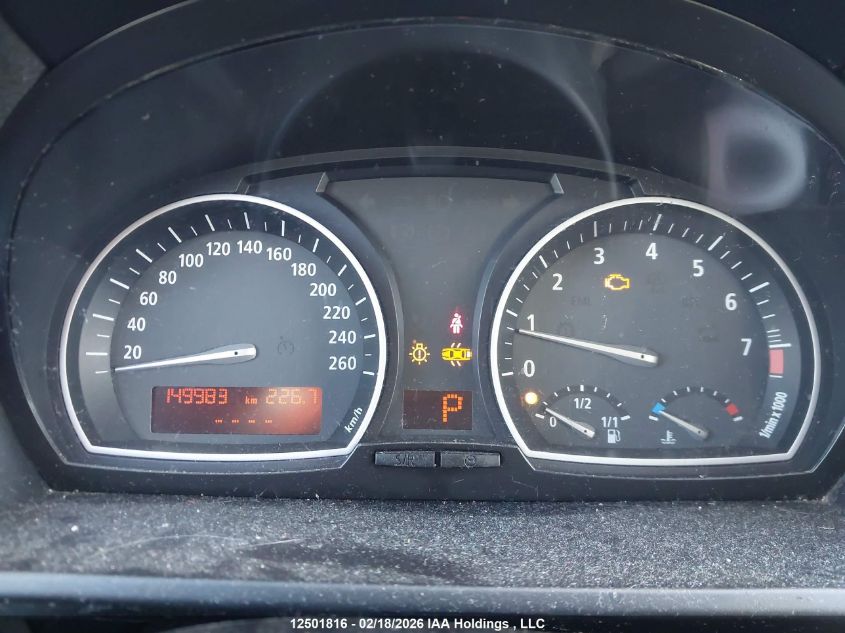 2010 BMW X3 xDrive30I VIN: WBXPC9C45AWK16355 Lot: 12501816