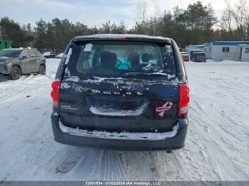 2014 Dodge Grand Caravan Se VIN: 2C4RDGBG1ER289840 Lot: 12501834