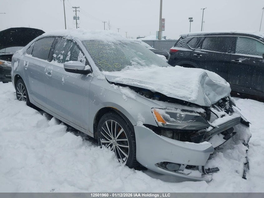 3VWG07AJ8EM442640 2014 Volkswagen Jetta Sel auction photo 1