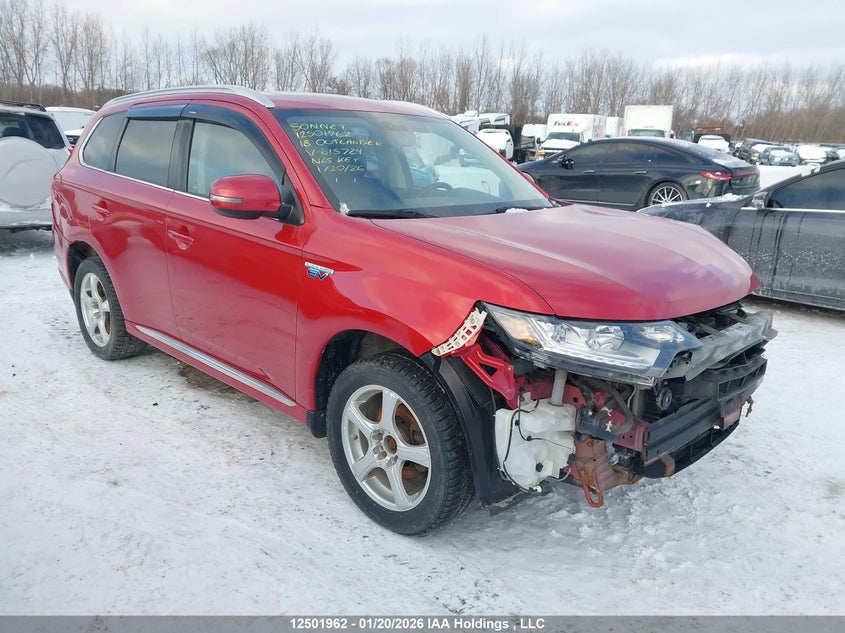 JA4J24A54JZ615724 2018 Mitsubishi Outlander Phev Gt/Se auction photo 1