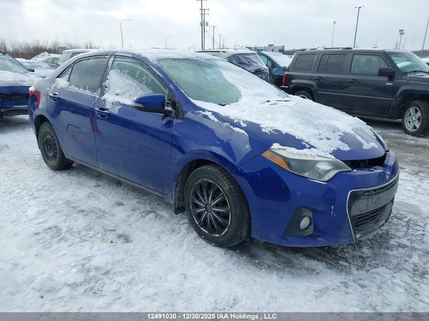 2T1BURHE3EC001612 2014 Toyota Corolla S auction photo 1