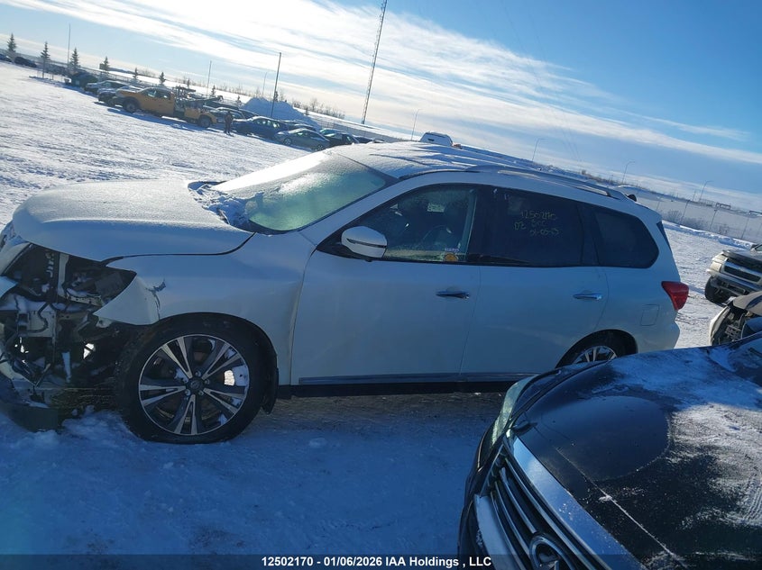2019 Nissan Pathfinder Platinum/S/Sl Premium/Sv Tech VIN: 5N1DR2MM3KC653449 Lot: 12502170