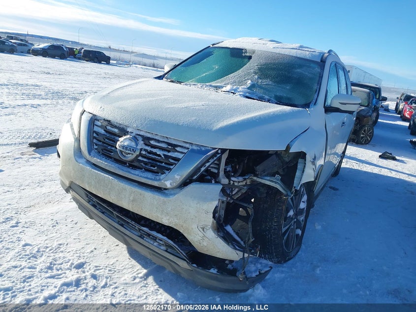 2019 Nissan Pathfinder Platinum/S/Sl Premium/Sv Tech VIN: 5N1DR2MM3KC653449 Lot: 12502170