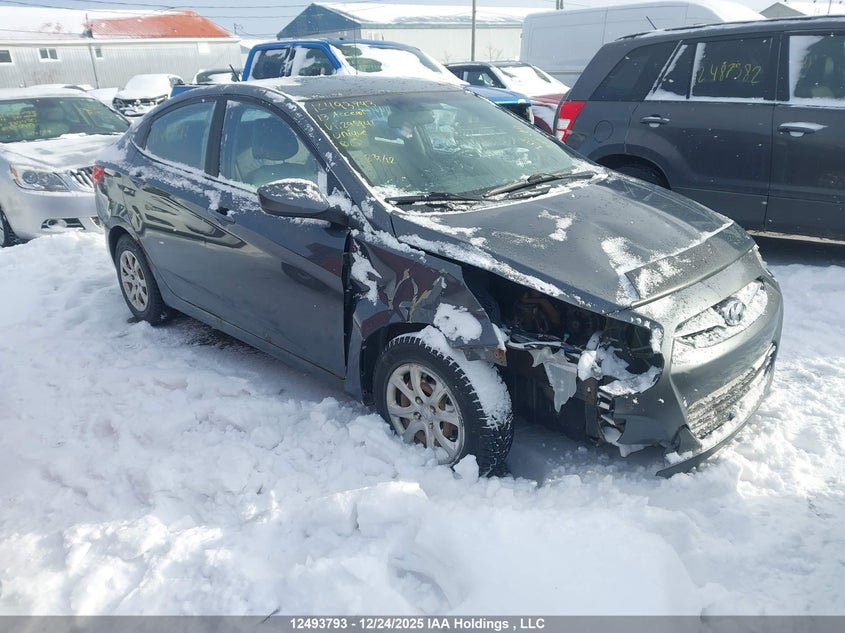 KMHCT4AE5DU295841 2013 Hyundai Accent Gl auction photo 1