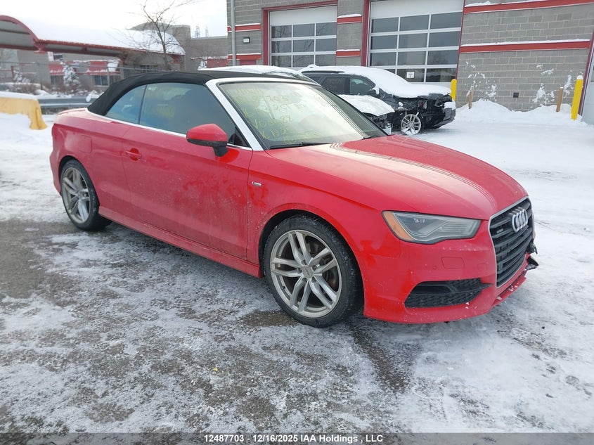 WAUW8LFF9G1031488 2016 Audi A3 2.0T Technik auction photo 1