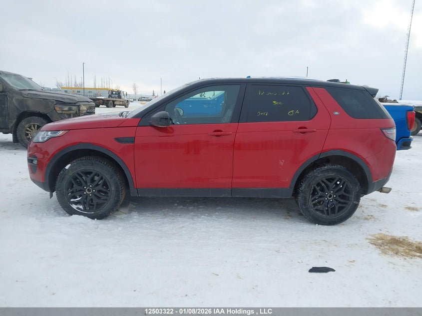 2019 Land Rover Discovery Sport Hse/Landmark Edition VIN: SALCR2FX9KH783044 Lot: 12503322