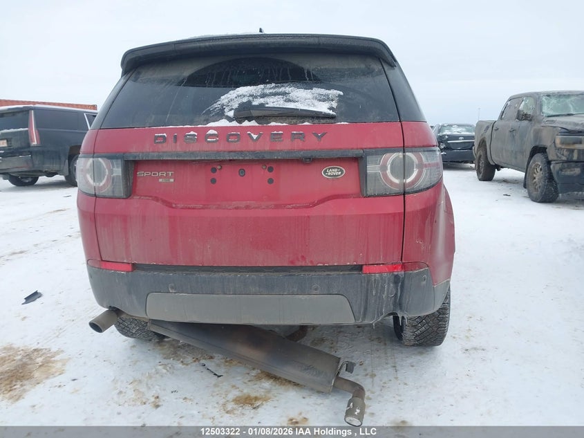 2019 Land Rover Discovery Sport Hse/Landmark Edition VIN: SALCR2FX9KH783044 Lot: 12503322