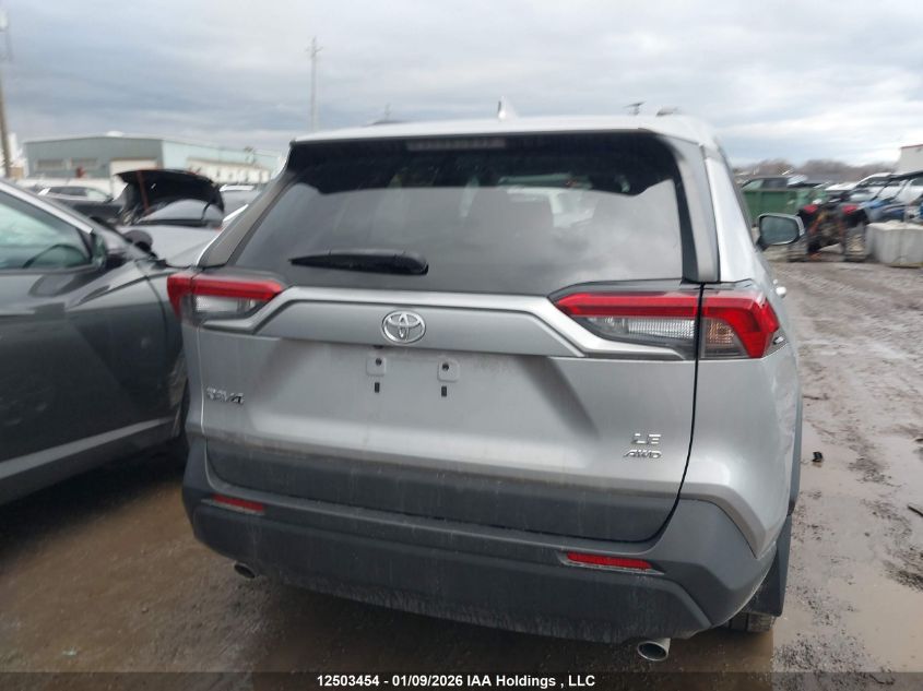 2020 Toyota Rav4 Le VIN: 2T3B1RFV7LC117668 Lot: 12503454