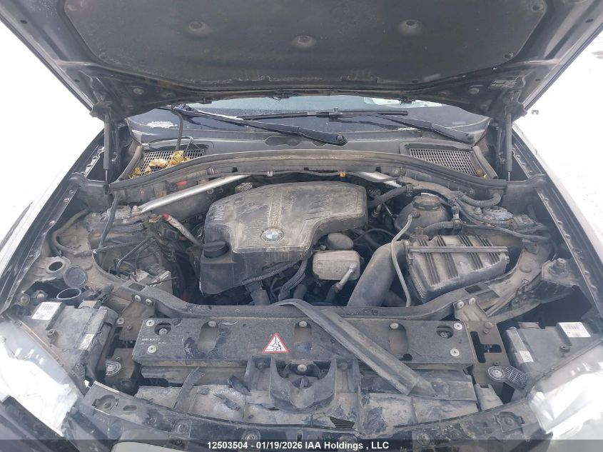 2014 BMW X3 xDrive28I VIN: 5UXWX9C59E0D38281 Lot: 12503504