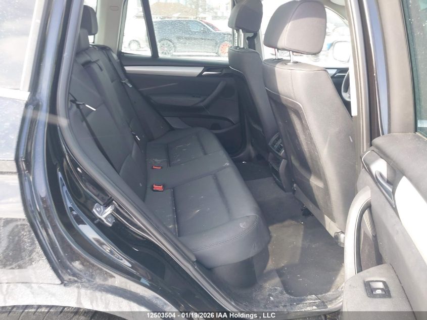 2014 BMW X3 xDrive28I VIN: 5UXWX9C59E0D38281 Lot: 12503504