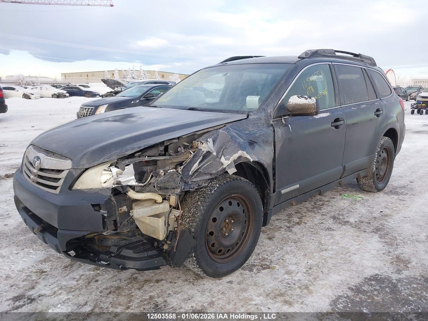 2010 Subaru Outback, Front, IAAI, VIN 4S4BRJGC1A2316304 — photo 2