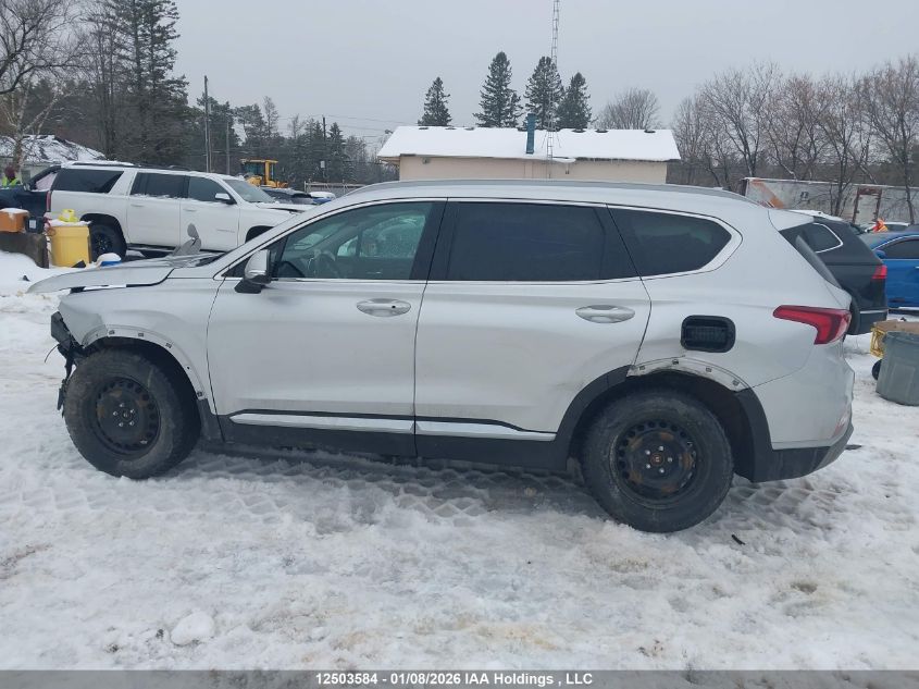 2019 Hyundai Santa Fe Sel/Sel Plus VIN: 5NMS3CAD7KH081293 Lot: 12503584