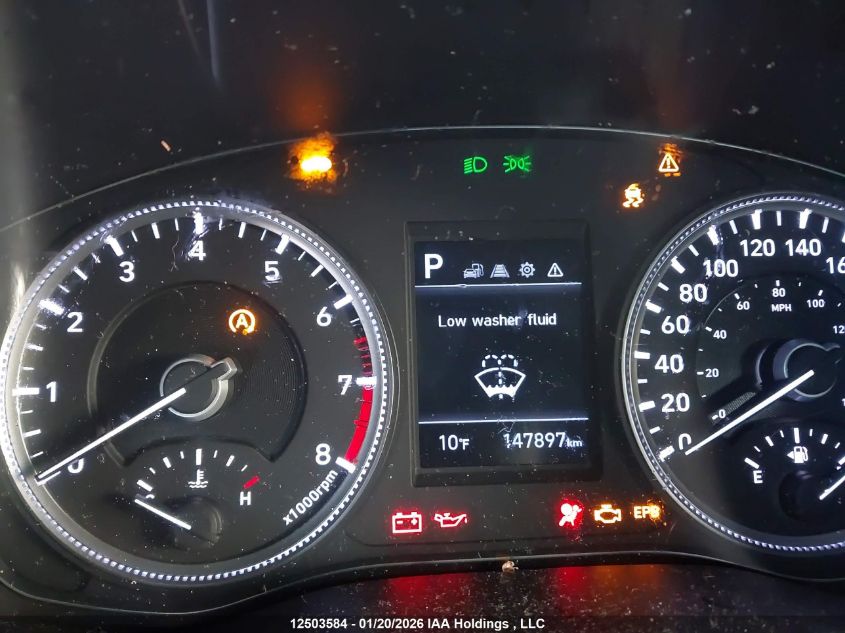 2019 Hyundai Santa Fe Sel/Sel Plus VIN: 5NMS3CAD7KH081293 Lot: 12503584