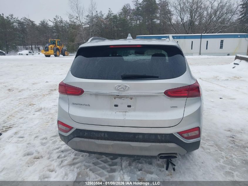 2019 Hyundai Santa Fe Sel/Sel Plus VIN: 5NMS3CAD7KH081293 Lot: 12503584