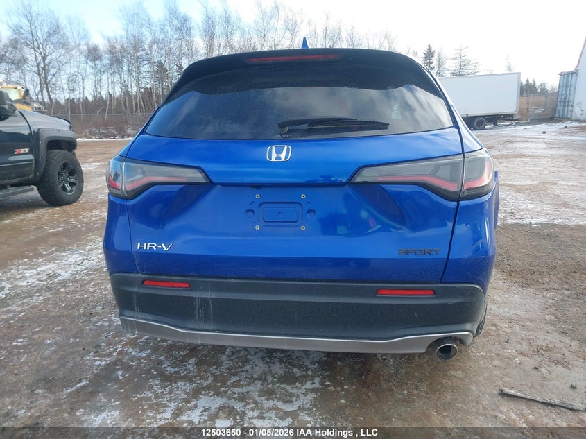 2025 Honda Hr-V Sport-B VIN: 3CZRZ2H56SM105662 Lot: 12503650