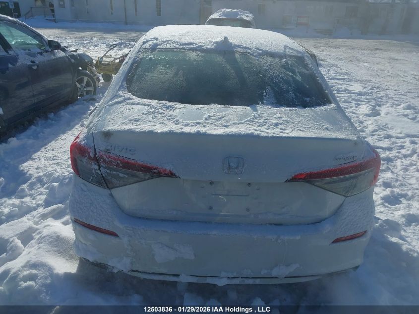 2024 Honda Civic Sport VIN: 2HGFE2F54RH118251 Lot: 12503836