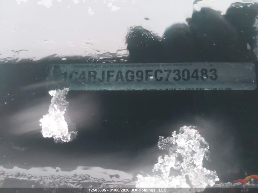 2015 Jeep Grand Cherokee Laredo VIN: 1C4RJFAG9FC730483 Lot: 12503895