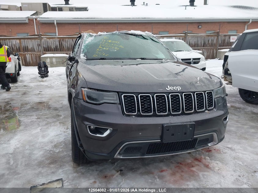 2017 Jeep Grand Cherokee Limited VIN: 1C4RJFBG1HC601574 Lot: 12504082