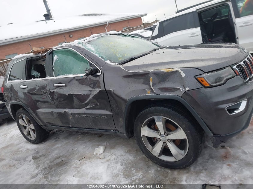 2017 Jeep Grand Cherokee Limited VIN: 1C4RJFBG1HC601574 Lot: 12504082