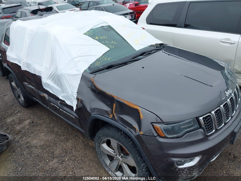 2017 Jeep Grand Cherokee Limited VIN: 1C4RJFBG1HC601574 Lot: 12504082