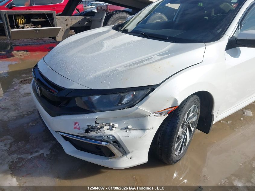 2021 Honda Civic Lx VIN: 2HGFC2F56MH009725 Lot: 12504097