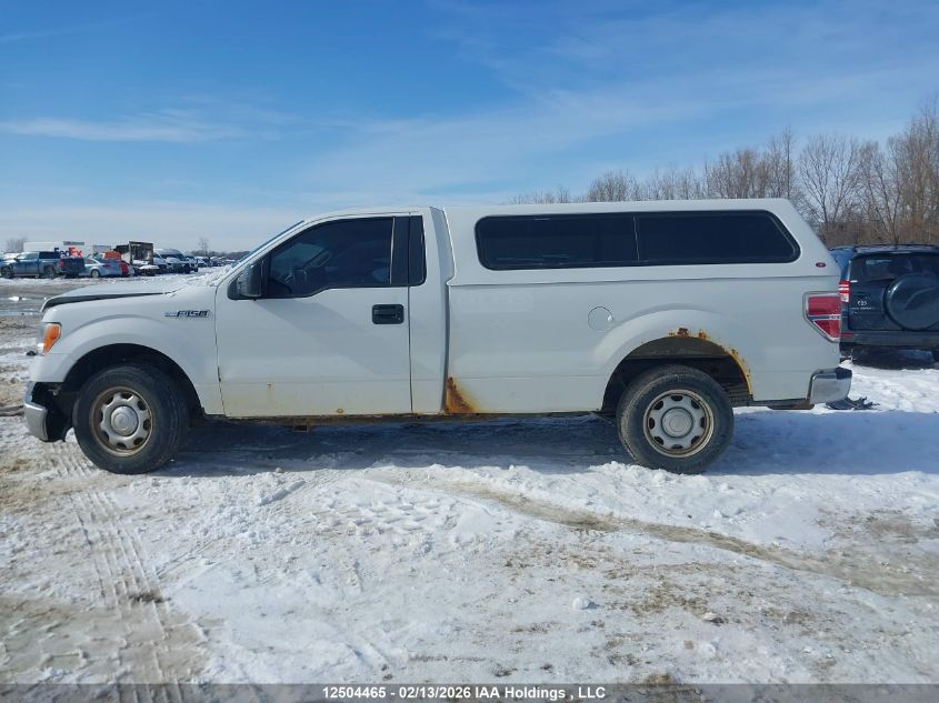 2013 Ford F-150 Xl VIN: 1FTNF1CF8DKD97672 Lot: 12504465