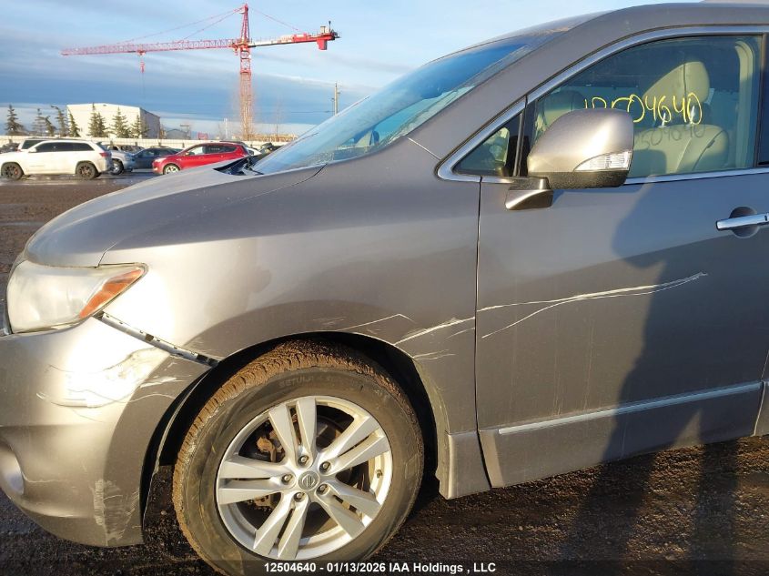 2012 Nissan Quest Le VIN: JN8AE2KP3C9038872 Lot: 12504640