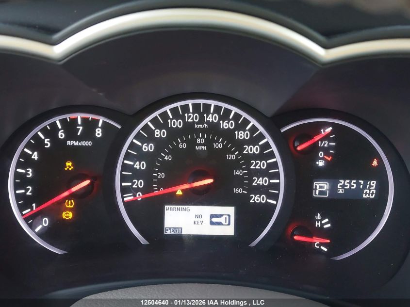 2012 Nissan Quest Le VIN: JN8AE2KP3C9038872 Lot: 12504640