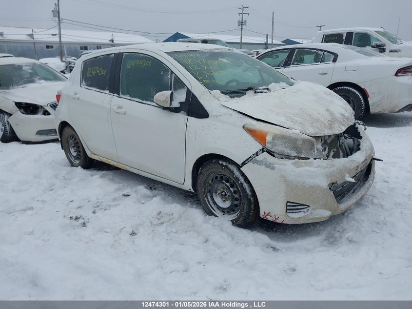 JTDKTUD39CD507505 2012 Toyota Yaris Le auction photo 1