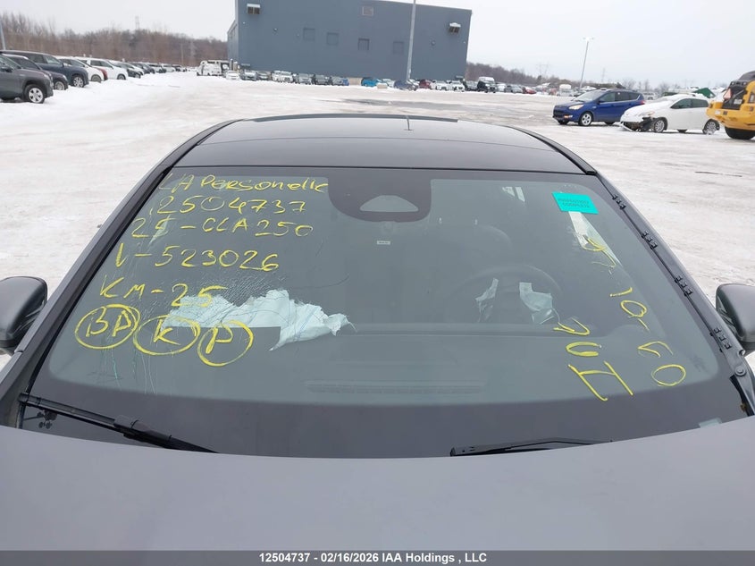 Auction sale of the 2025 MERCEDES BENZ CLA 250 , vin: W1K5J4HB7SN523026, lot number: 12504737