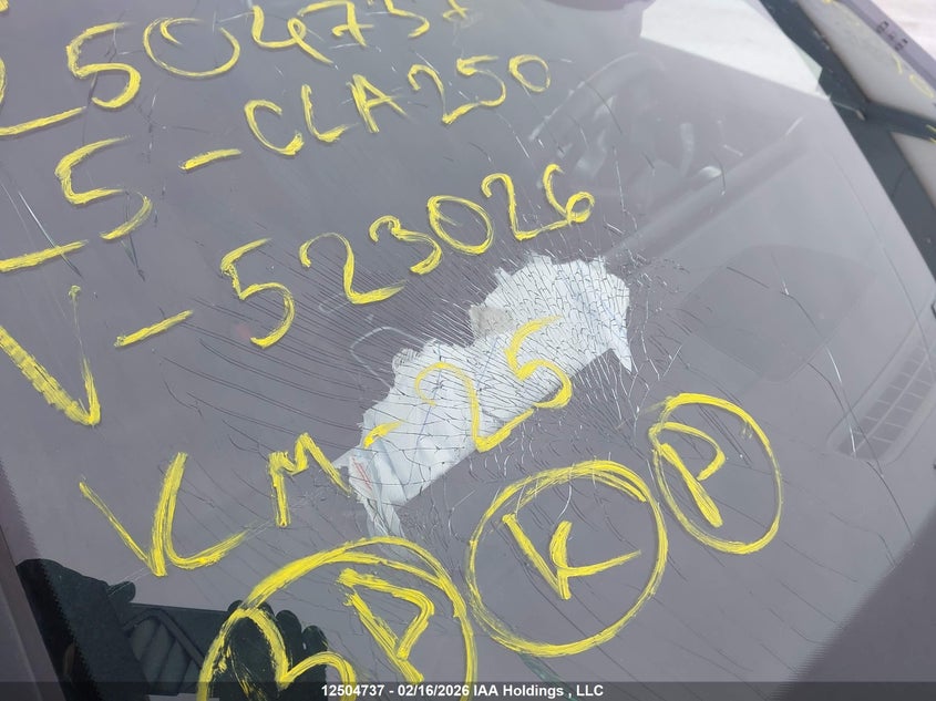 Auction sale of the 2025 MERCEDES BENZ CLA 250 , vin: W1K5J4HB7SN523026, lot number: 12504737