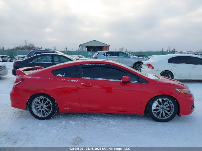 2015 Honda Civic Si Si VIN: 2HGFG4A5XFH100233 Lot: 12504806