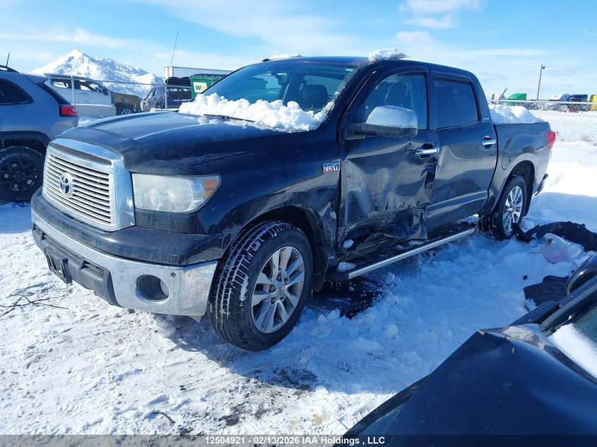 2013 Toyota Tundra Crewmax Ltd/Platinum, Левый бок, IAAI, VIN 5TFHY5F14DX271133 — фото 2