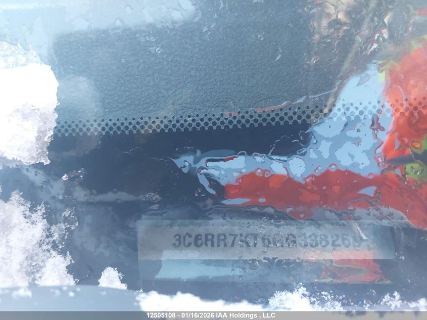 2016 Ram 1500 St VIN: 3C6RR7KT6GG338268 Lot: 12505108