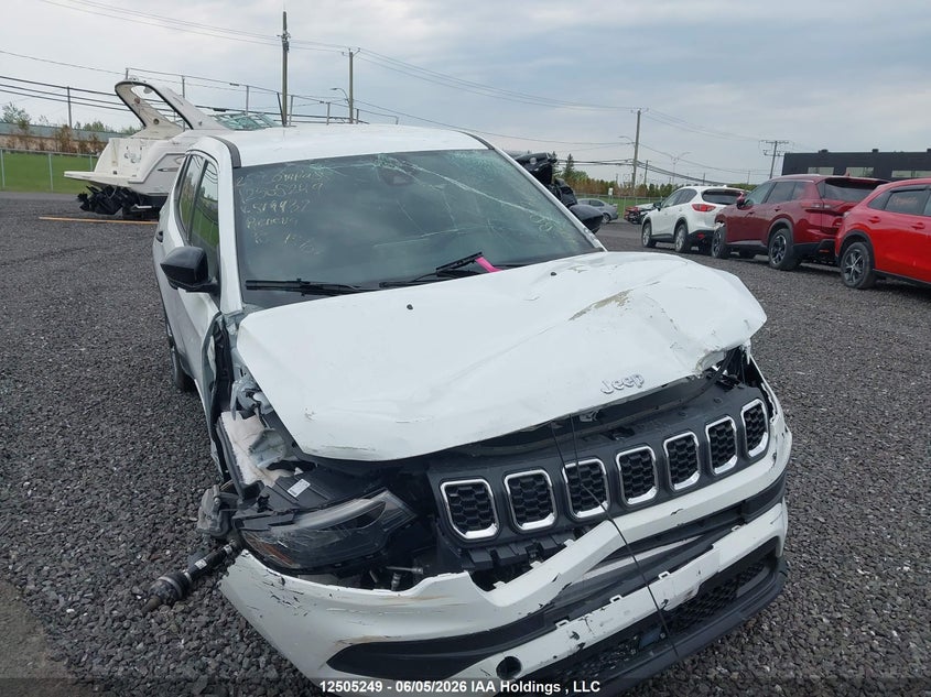 2025 Jeep Compass Sport VIN: 3C4NJDAN9ST519932 Lot: 12505249