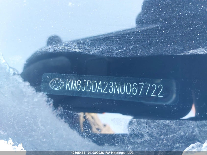 2022 Hyundai Tucson Plug-In Hybrid Ultimate VIN: KM8JDDA23NU067722 Lot: 12505463