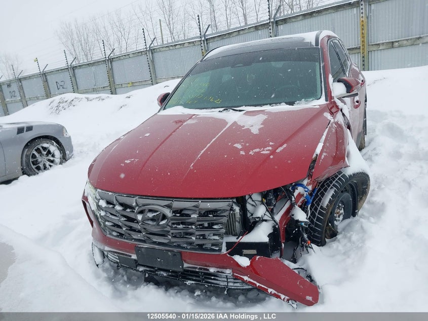 2022 Hyundai Tucson Hybrid Luxury VIN: KM8JCCA17NU055173 Lot: 12505540